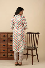 Harlequin Printed Kurti Set - mymaa
