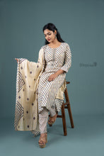 Women's Leheriya Print Kurta Set - mymaa