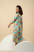 Women's Rayon Blend Multi-Coloured Floral Printed Kurta-Maxi - mymaa