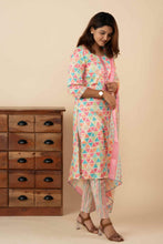 Harlequin Printed Kurti Set - mymaa